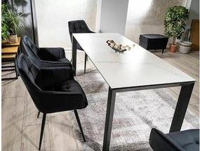 SI Lilia Velvet stolička čierna