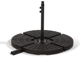 Čierny podstavec na slnečník Bonami Essentials, ø 100 cm
