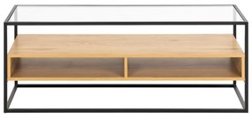 Televízny stolík ZEIN dub/čierna