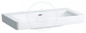 LAUFEN Pro S Umývadlo, 850 mm x 460 mm, bez otvoru na batériu, s LCC, biela H8139654001091
