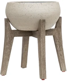 Cement With feet Cibey S beige washed 40x42 cm