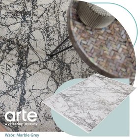 Koberec Arte Magic Marble sivý