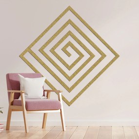 Drevená dekorácia špirála | SQUARIL: Preglejka Topoľ - Honey 3071 20 cm 4056-113940 PR0397