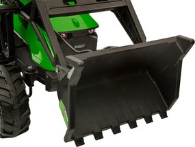 LEAN CARS Batériové rýpadlo SX2068 zelené