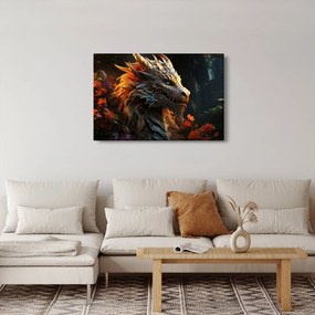 Obraz - Drak (90x60 cm)