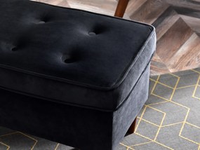 Taburetka Muriera (čierna). Akcia -15%. Vlastná spoľahlivá doprava až k Vám domov. 1136706