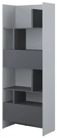 Regál Bed-Concept BC-22, Farby: sivá / grafit