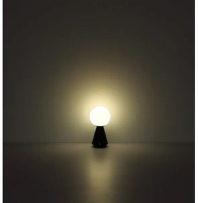 Globo 21029S - LED stmievateľná nabíjacia stolná lampa SORA 1,5W/5V 1800 mAh čie