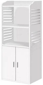 Malá kúpeľňová skrinka, biela