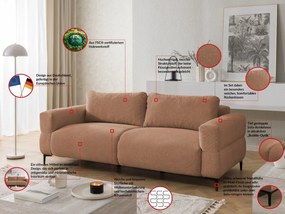 POHOVKA FLEUR 3 MIESTNÁ TEHLOVÁ 217 cm