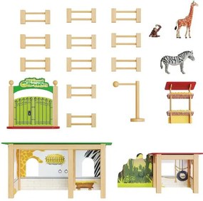 Playtive Drevený zvierací svet (zoo)  (100380938)