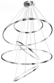Luxusný luster Wheel stmievateľný chróm