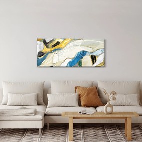 Obraz - Farebný mramor (120x50 cm)