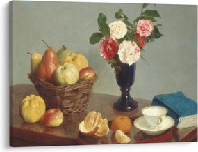 Obraz - Henri Fantin-Latour, Still  Life, reprodukcia (70x50 cm)