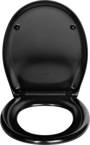 Záchodová doska s automatickým zatváraním 37 x 44,5 cm Rieti – Wenko