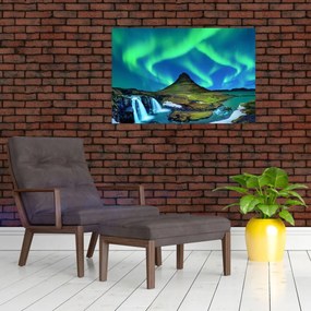 Obraz - Kirkjufell, Island (90x60 cm)