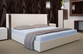 Dekorstudio Prestieradlo Jersey s gumičkou svetlo modré PRZJ24 Rozmer plachty: 220x200cm