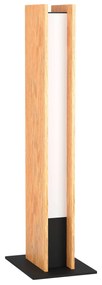 EGLO Múdra stolná LED lampa ANCHORENA-Z, 16W, teplá biela-studená biela, RGB, hnedá