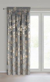 ZATEMŇOVACÍ ZÁVES NA PÁSKE CELIA 140X270 CM VZOROVANÁ