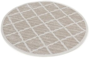 Koberec Adana Braid Grey kruh