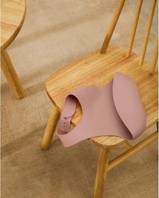 Svetloružové/tyrkysovomodré podbradníky v súprave 2 ks Lili – Kave Home