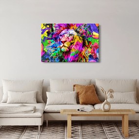Obraz - 3D obraz leva (90x60 cm)