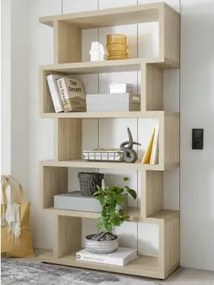 Regál Bocelli, výška 189 cm, dub sonoma%