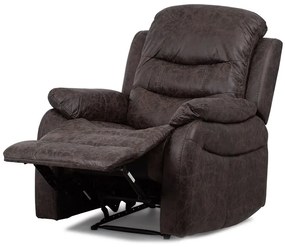 Polohovateľné kreslo COZY BROWN