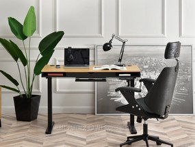 PC stolík Osto 120 (dub čierny + biela). Vlastná spoľahlivá doprava až k Vám domov. 1109816
