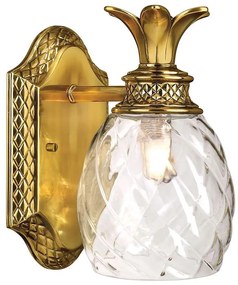 Hinkley - LED Kúpeľňové nástenné svietidlo PLANTATION 1xG9/3W/230V IP44 zlatá