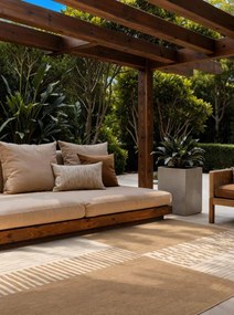 Koberec HARINGEY krémový / béžový