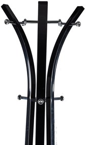 ModernHome Podlahový vešiak na šaty Black ModernHome