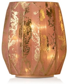 LED svietnik AmeliaHome CORDOBA 12x13 cm púdrovo ružový