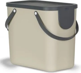 Odpadkový kôš Albula 25 l, cappuccino%