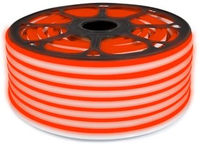 ECOLIGHT LED pásik NEON - 230V - 1m - 8W/m - IP68 - vodotesný - červený