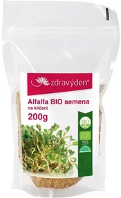 Zdravý deň BIO semená na klíčenie - alfalfa 200g