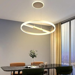 Závesné svietidlo NEDES LED svietidlo + diaľkový ovládač 75W J7307/W