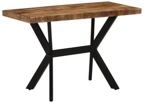 Jedálenský stôl 110x55x75 cm masívne mangovníkové drevo 358881
