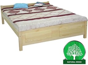 Posteľ Ł 180/200 borovica