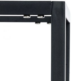 Stojan na drevo Hetta 25x60x150 cm, čierna