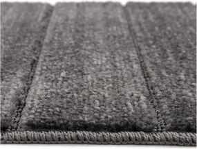 Antracitové kúpeľňové predložky v súprave 2 ks 50x80 cm Yeni Cizgli – Foutastic