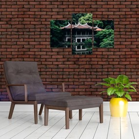 Obraz z japonskej národnej záhrady (90x60 cm)