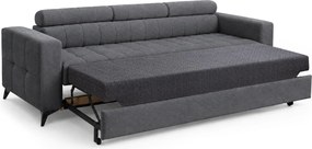 Sofa Nardo s funkciou spania - sivý šenil Vibe 95