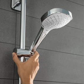 HANSGROHE Croma Select E ručná sprcha Multi 3jet, 110 x 110 mm, biela/chróm, 26810400