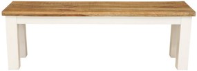 furniture-nabytek.cz - Drevená lavica z masívu mango 140x40