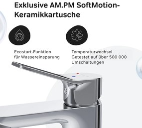 Umývadlová batéria AM.PM X-Joy FXA02800 jednopáková, chróm