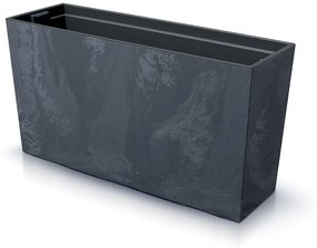 Truhlík s vkladom CORBI II 77 cm antracit