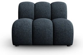 Modrý modul pohovky (stredový diel) Lupine – Micadoni Home