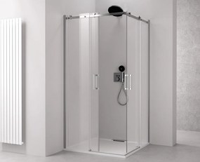 Polysan Polysan, THRON LINE ROUND obdĺžniková sprchová zástena 1100x900mm, TL2190-5005