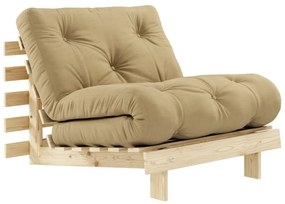 Variabilná křeslo Karup Design Roots Raw/Wheat Beige